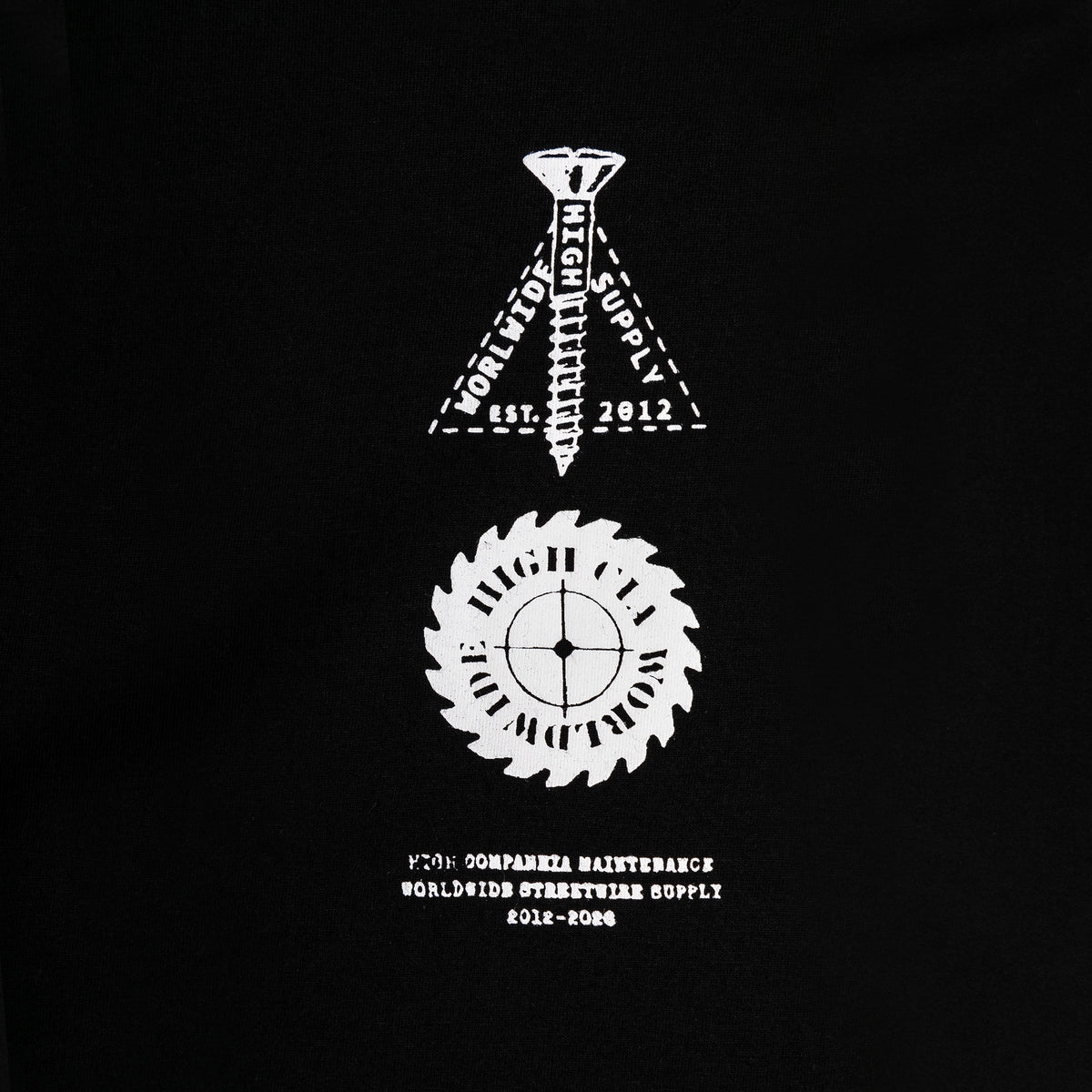 Camiseta Staff Preta