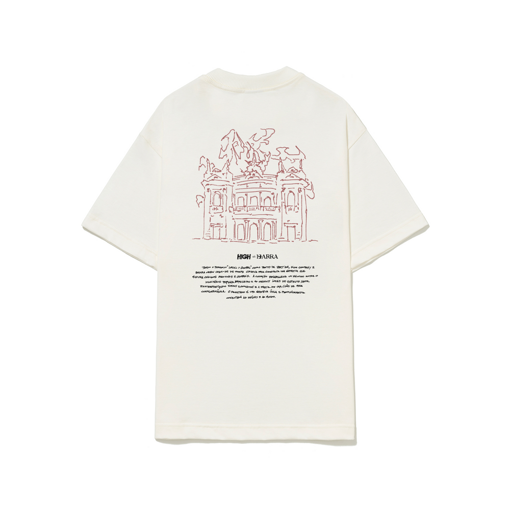 Camiseta "Ocupação Theatro Carlos Gomes" Branca
