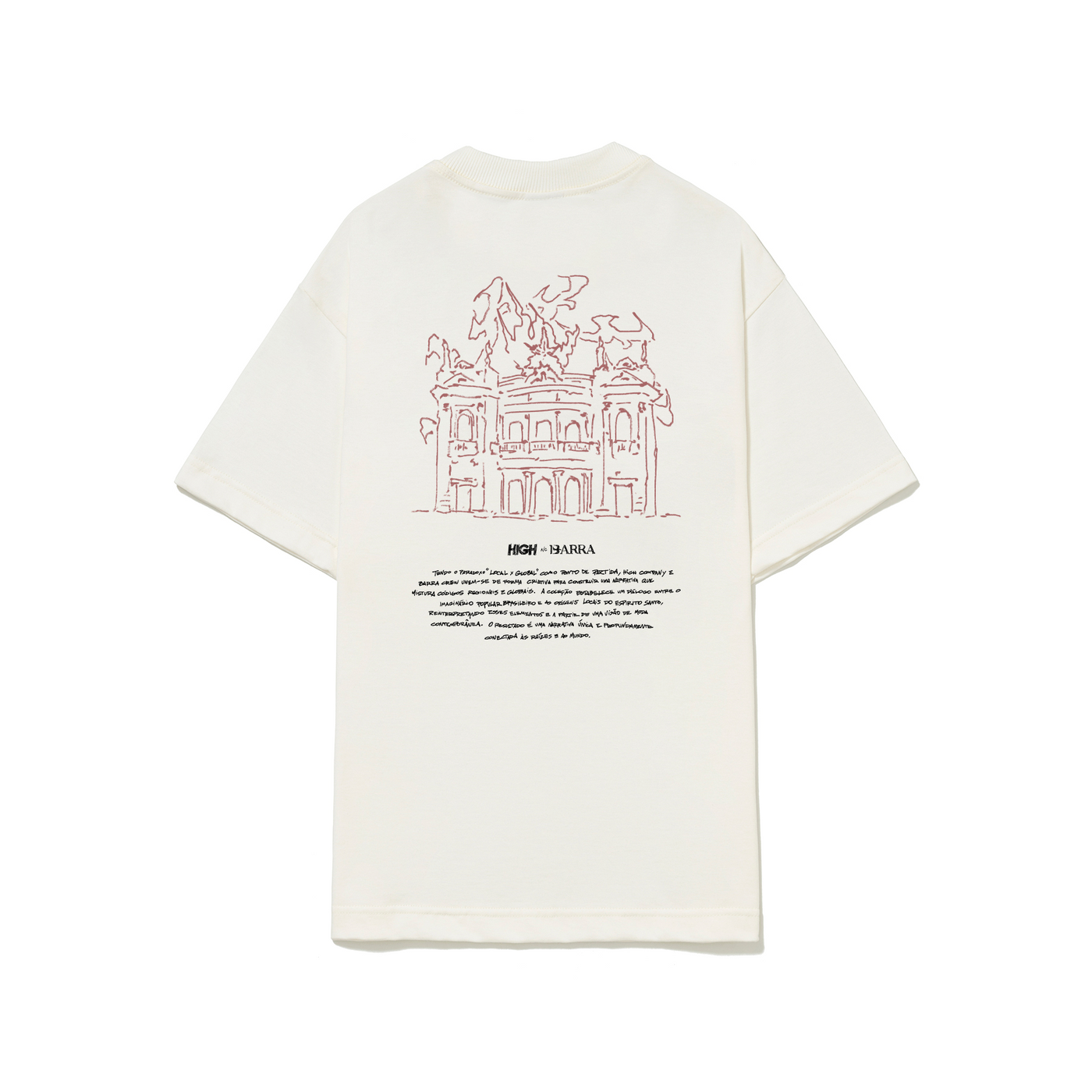 Camiseta "Ocupação Theatro Carlos Gomes" Branca