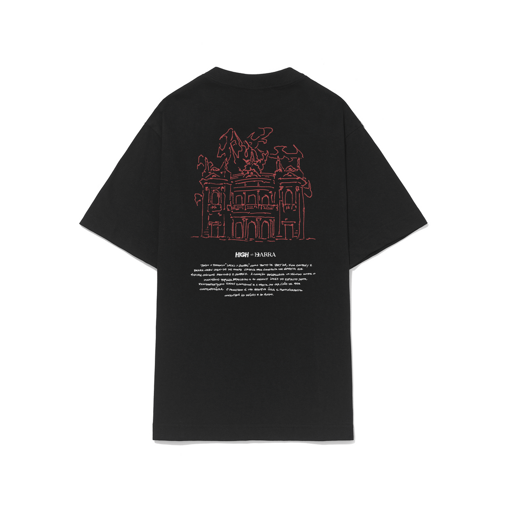 Camiseta "Ocupação Theatro Carlos Gomes" Preta