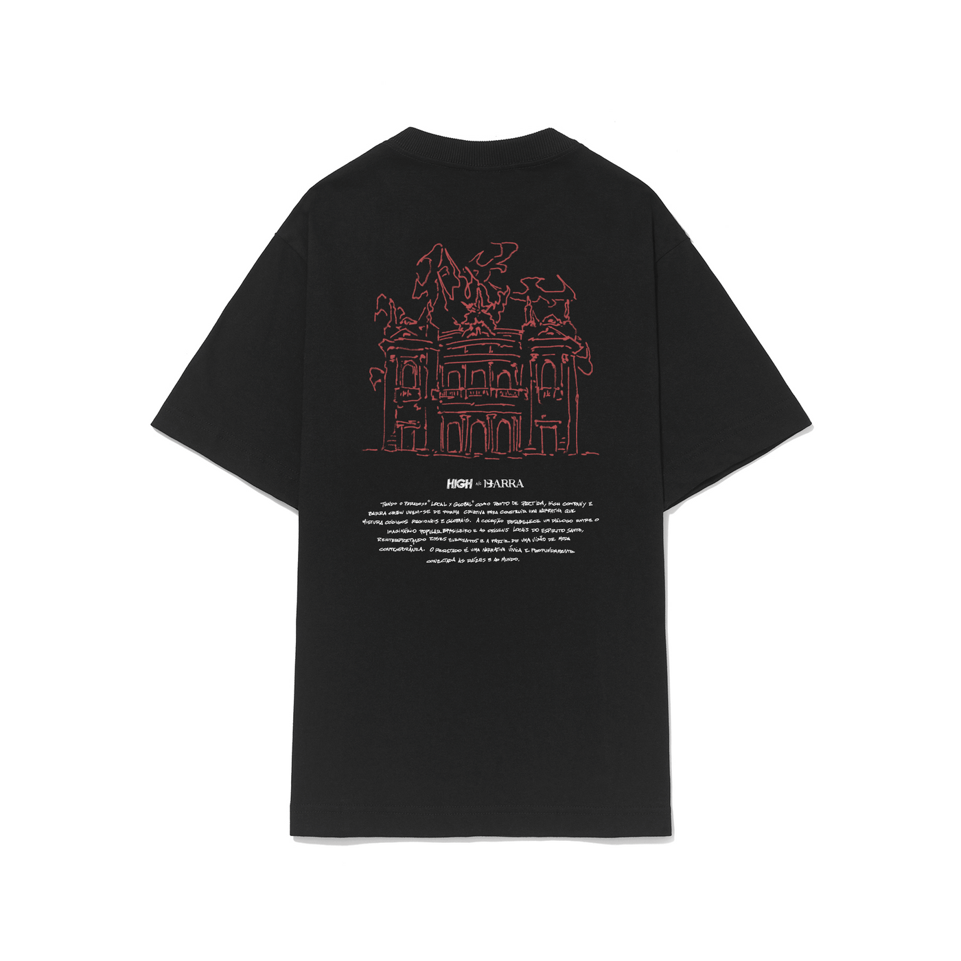 Camiseta "Ocupação Theatro Carlos Gomes" Preta