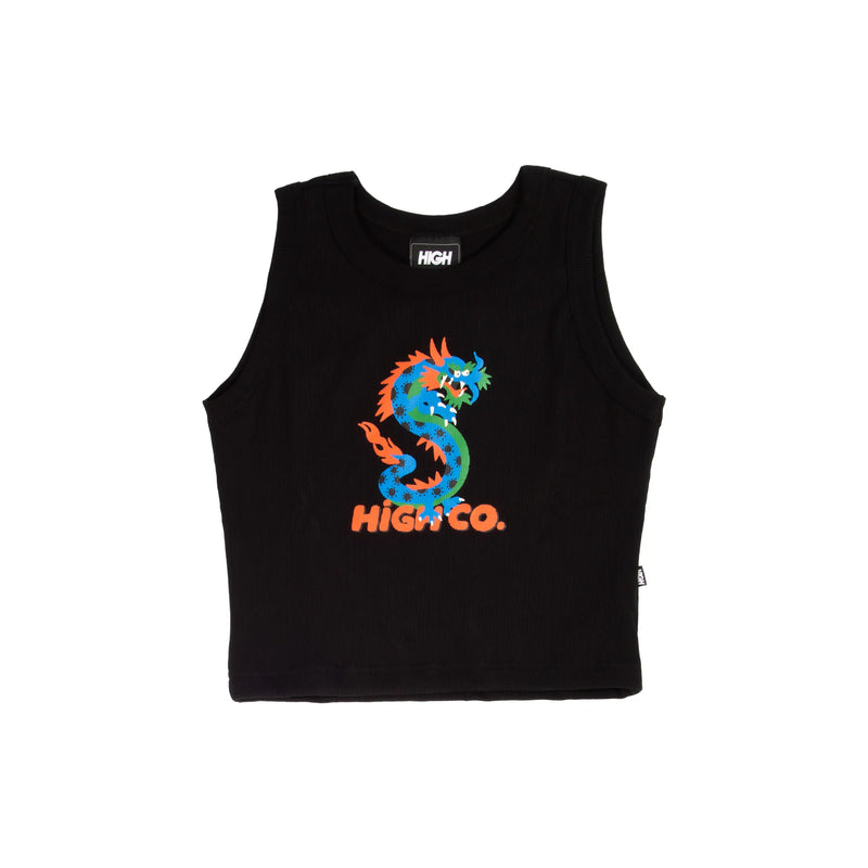 Tank Top Long Black