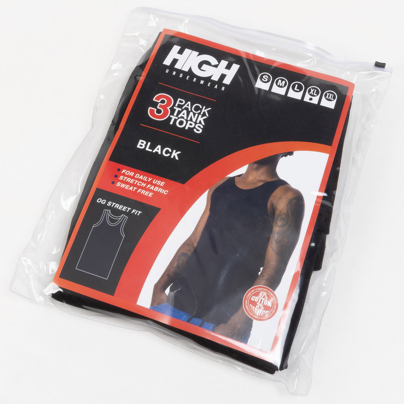 Tank Top Pack Black