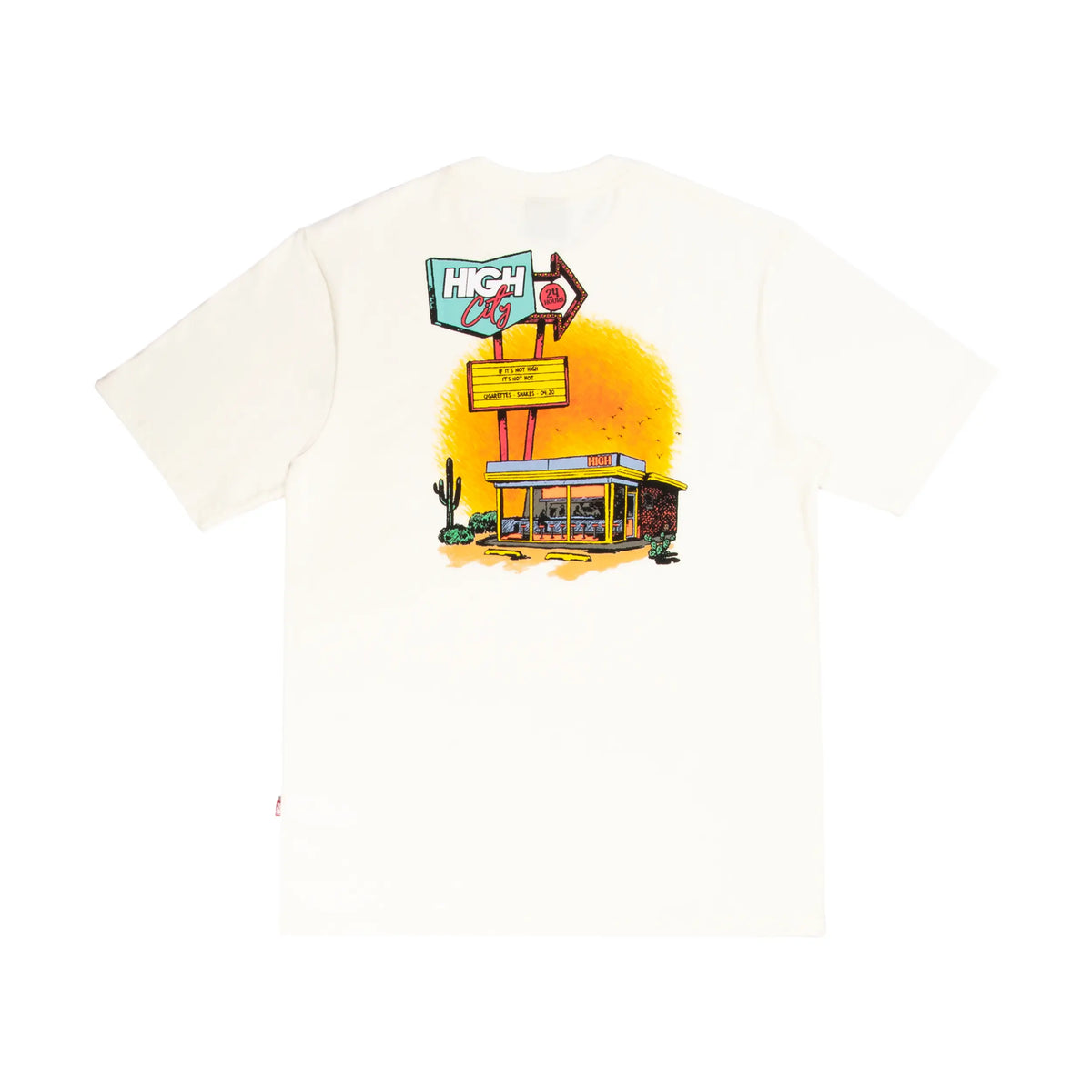 Tee Cafeteria White