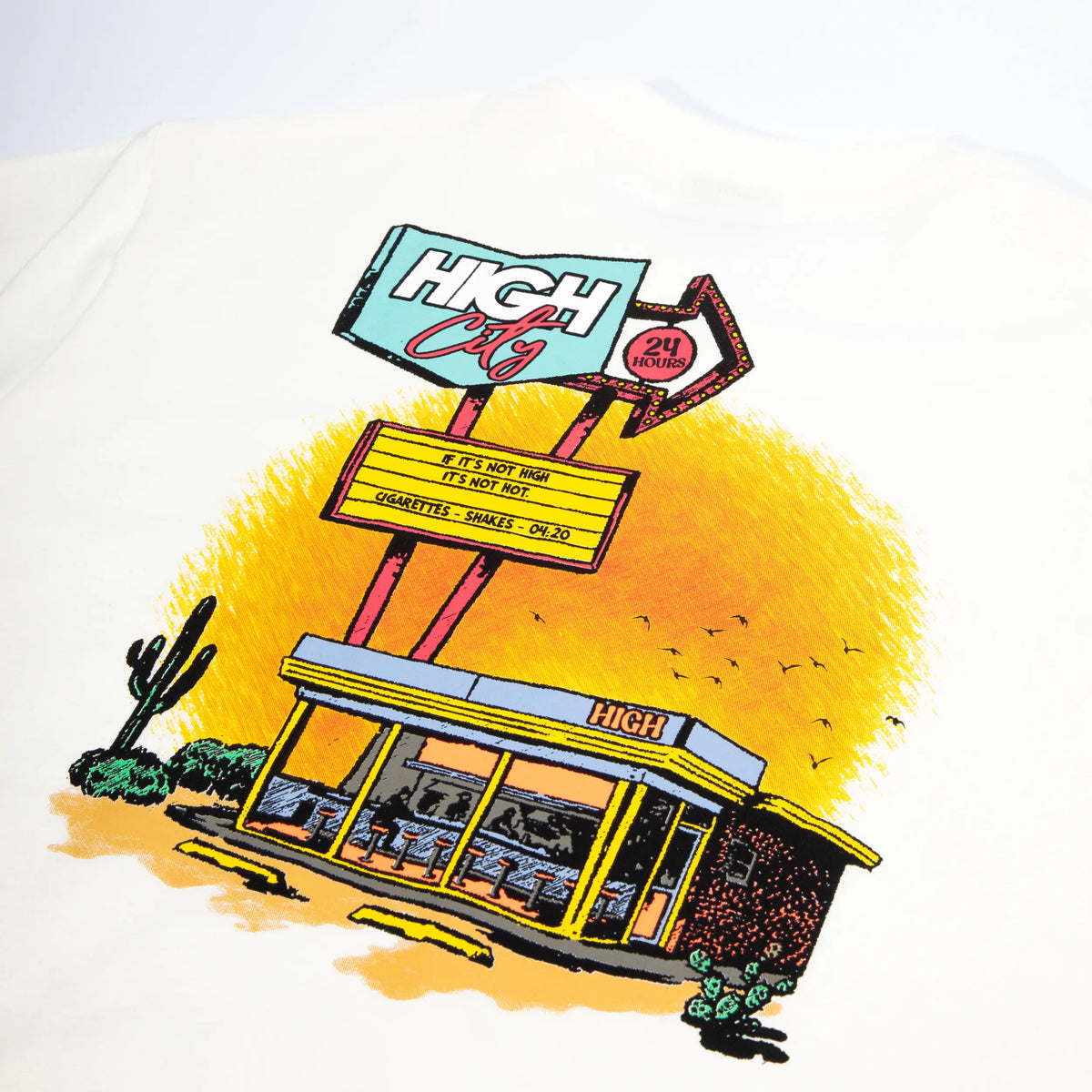 Tee Cafeteria White