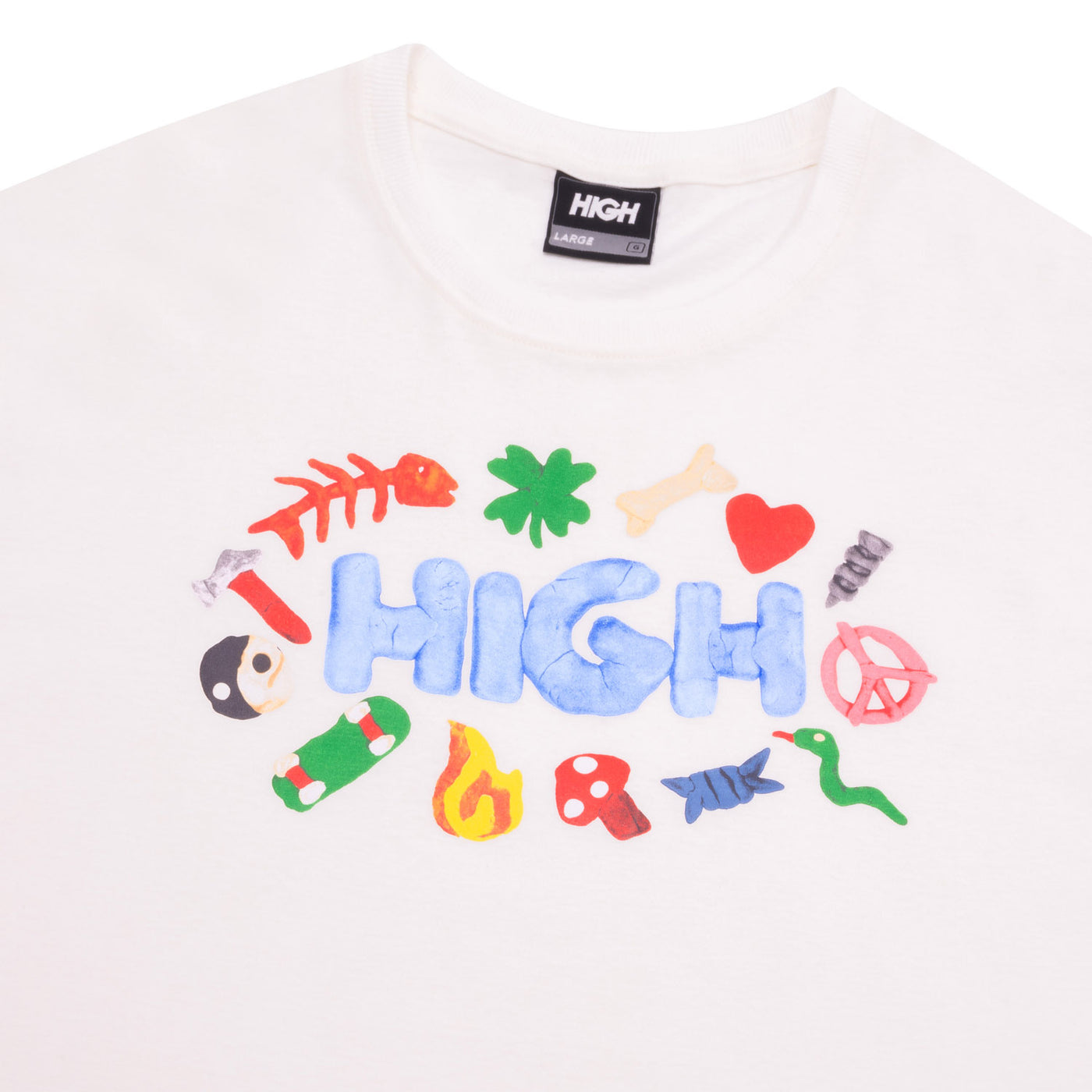 Tee Clay White