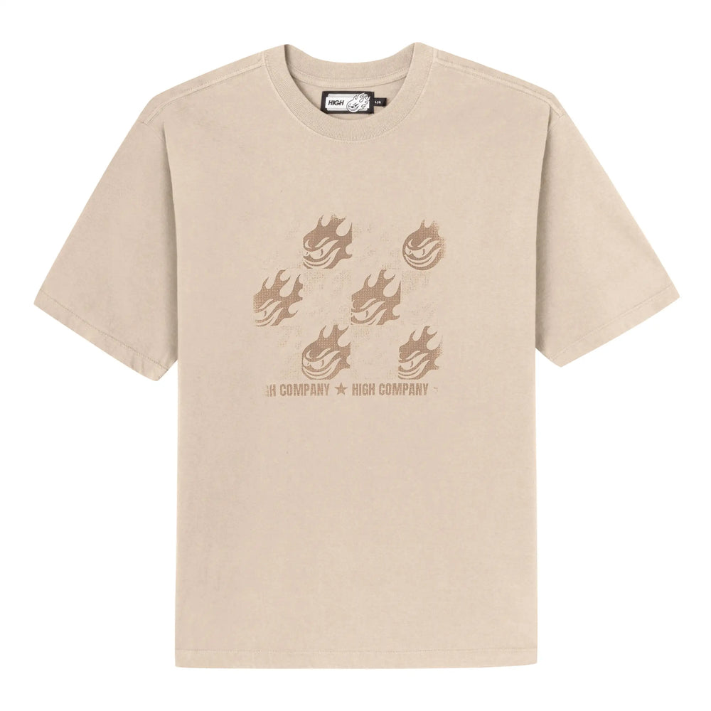 Tee Freddy Flames Stoned Beige