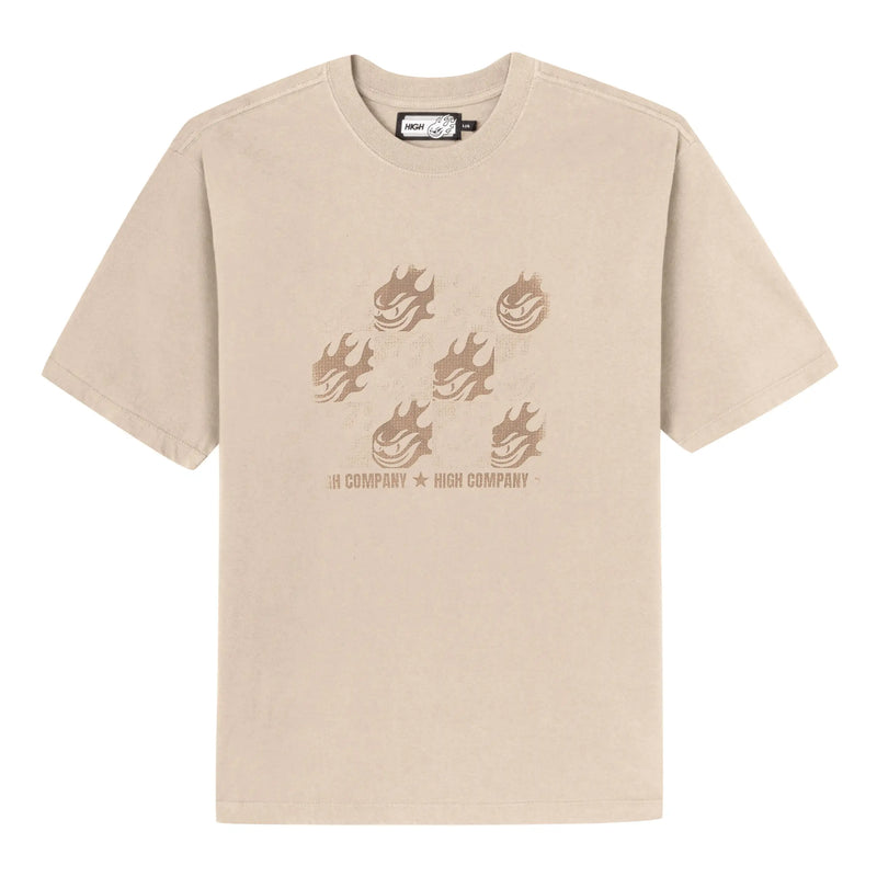 Tee Freddy Flames Stoned Beige