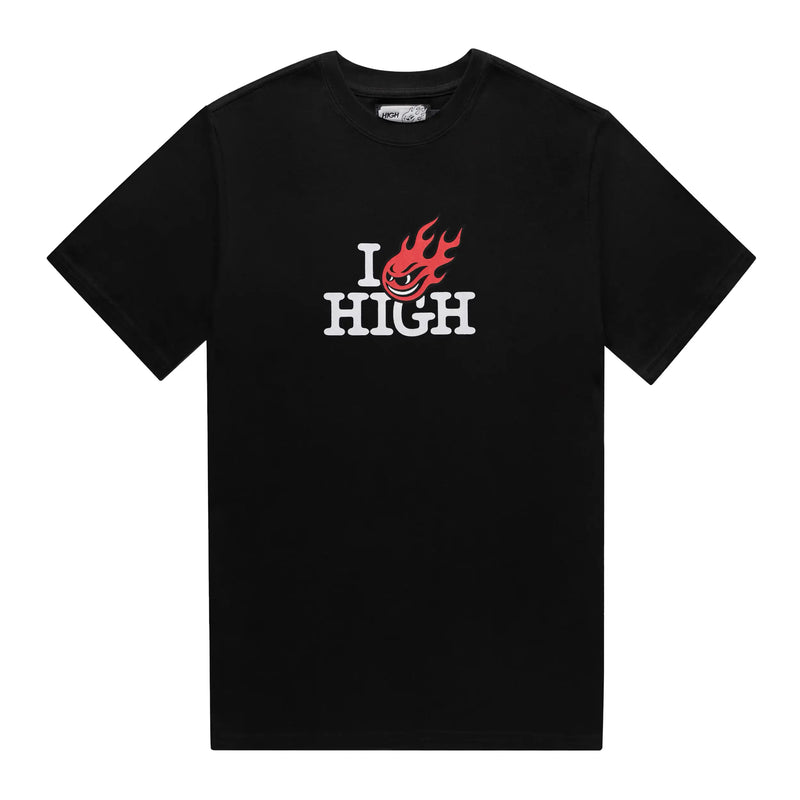 Tee I Love High Black