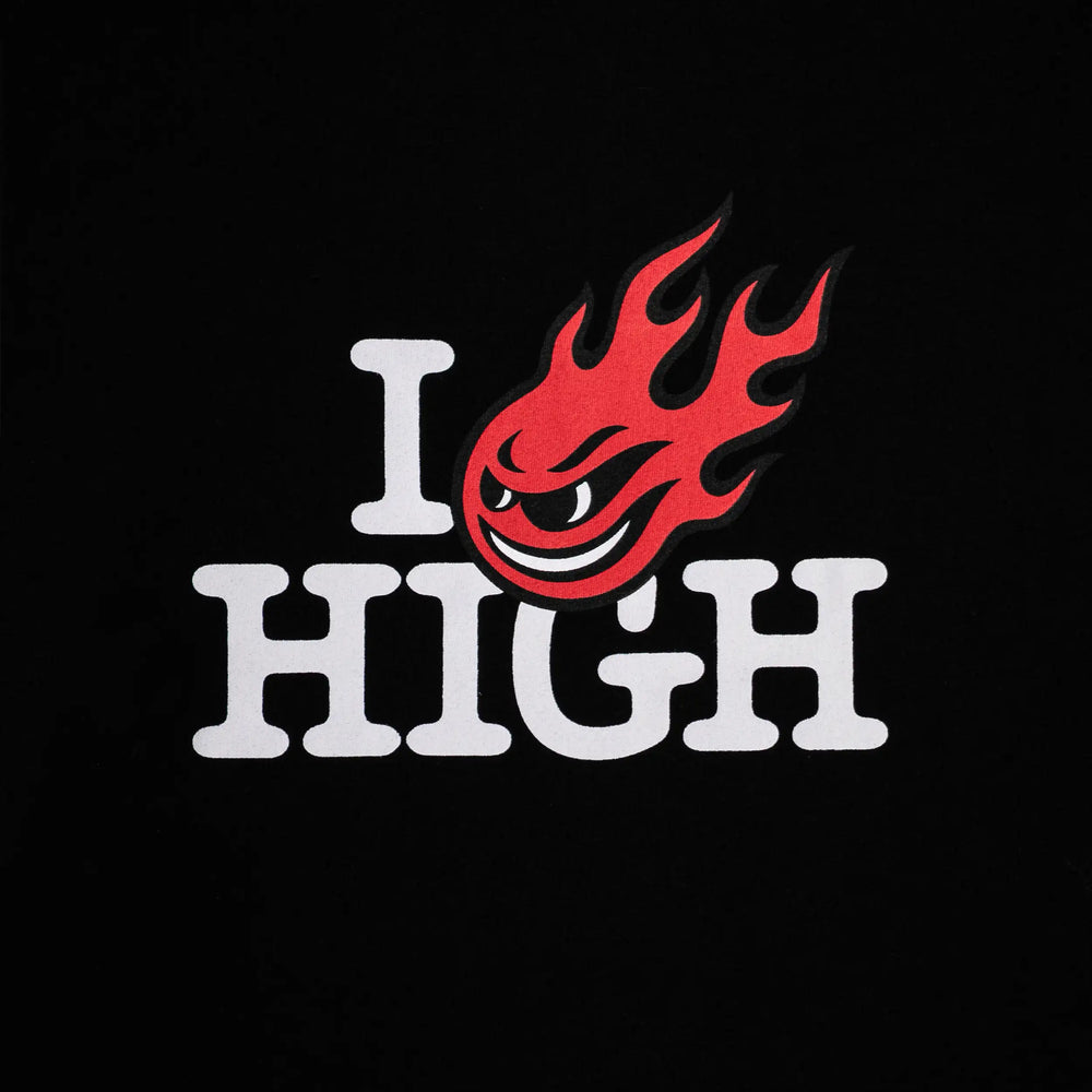 Tee I Love High Black