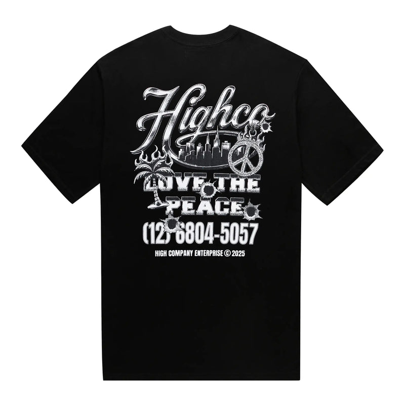 Tee Love The Peace Black