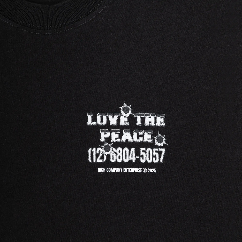 Tee Love The Peace Black