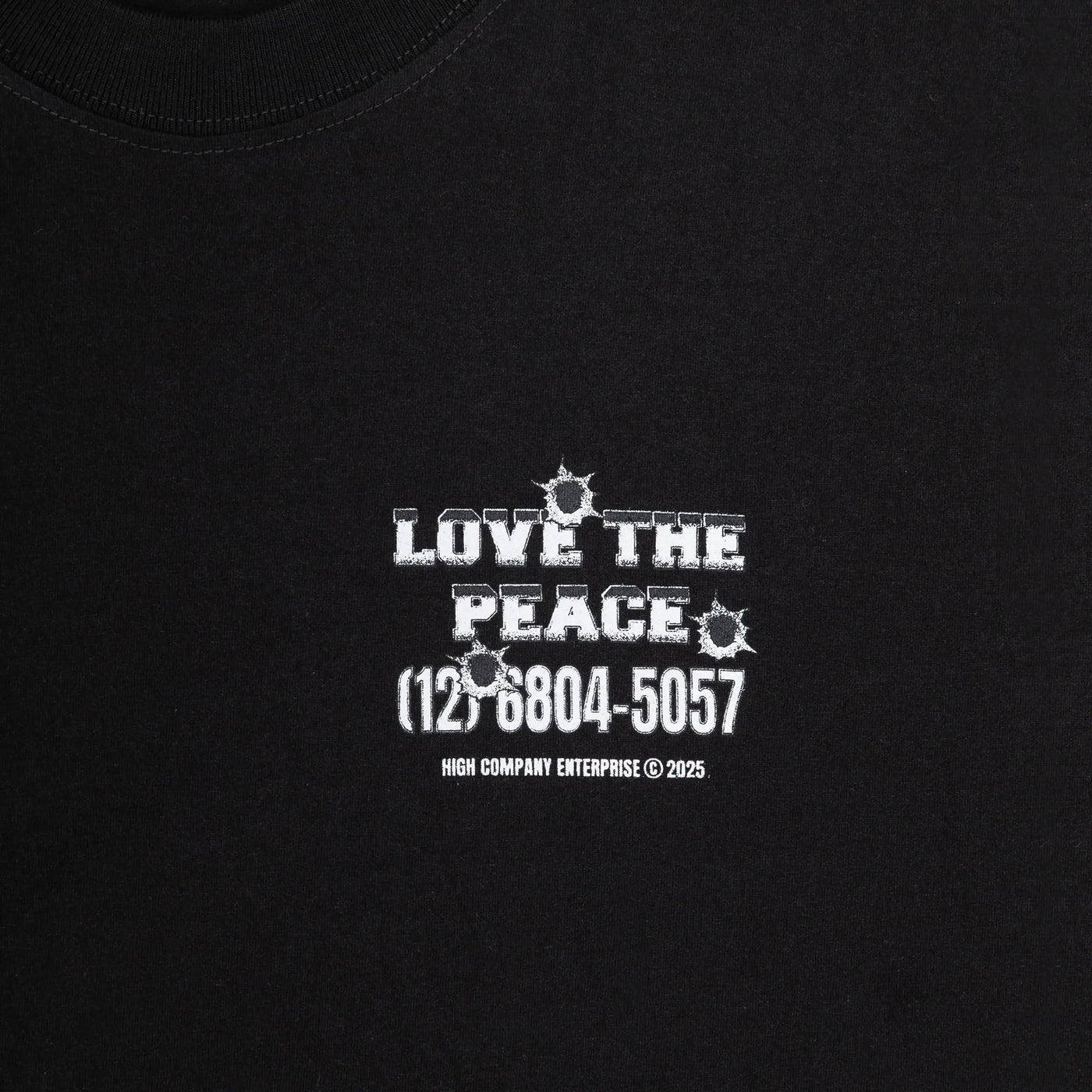 Tee Love The Peace Black