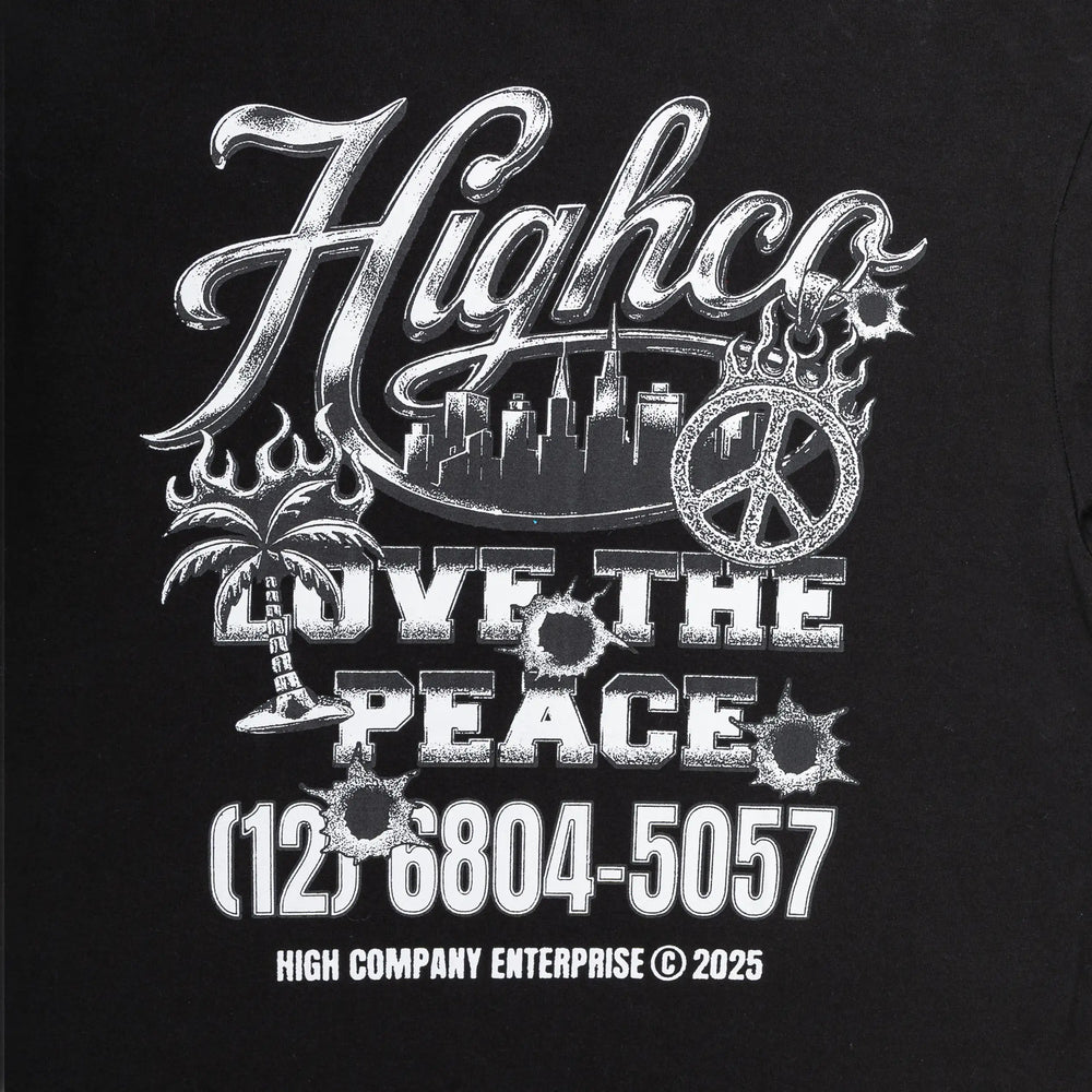 Tee Love The Peace Black