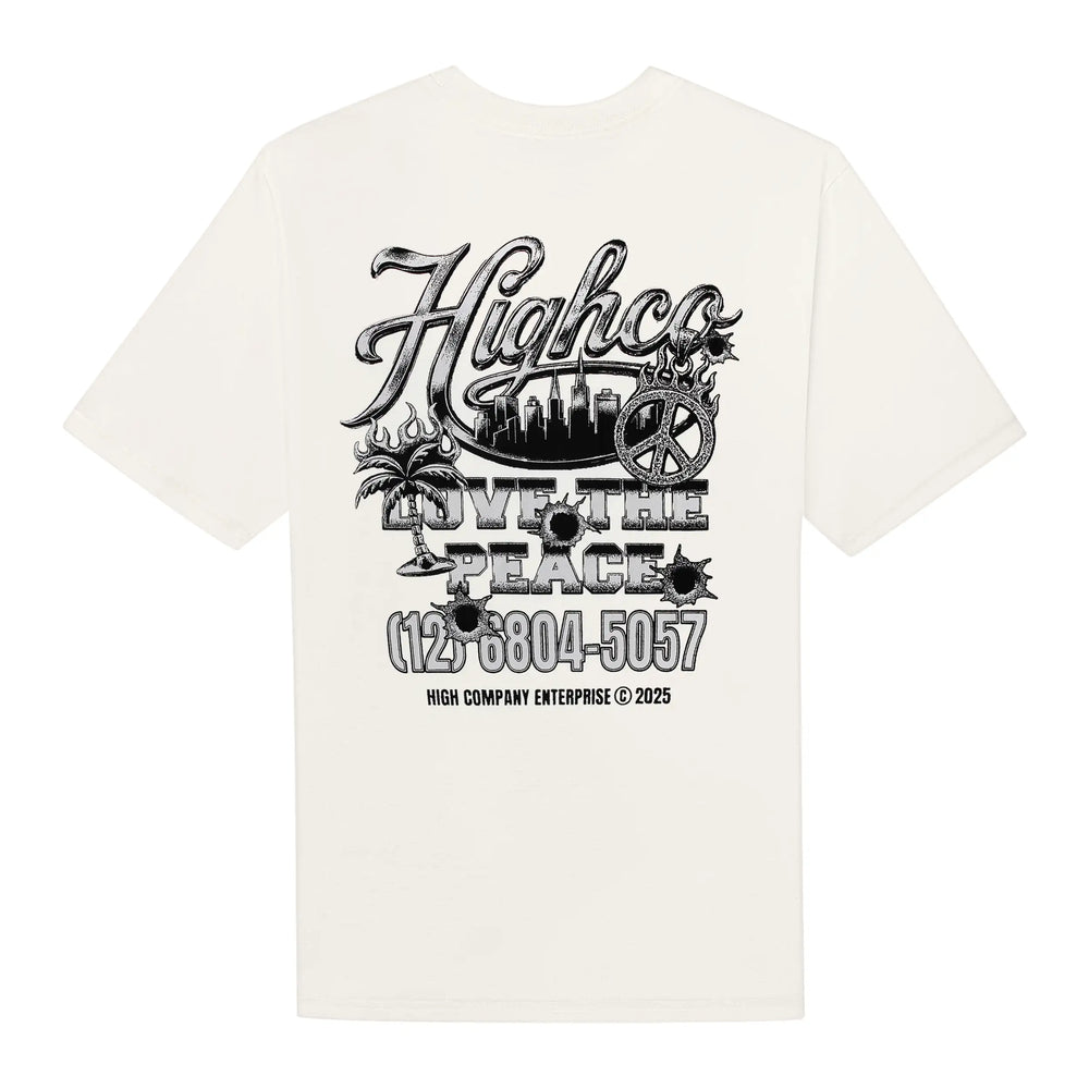 Tee Love The Peace White