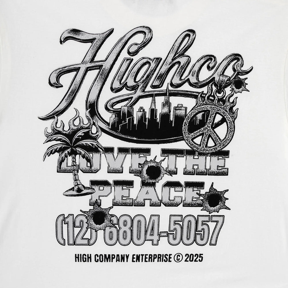 Tee Love The Peace White