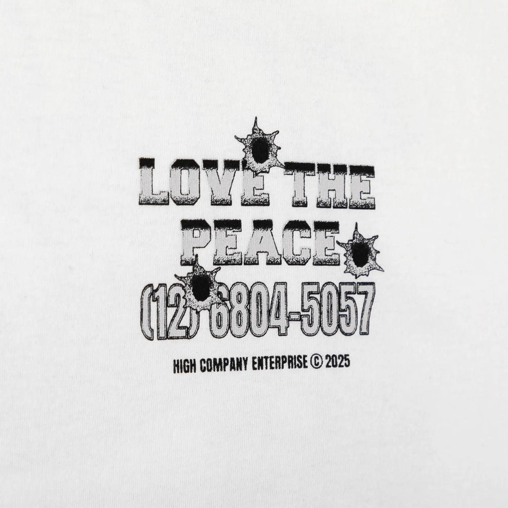 Tee Love The Peace White