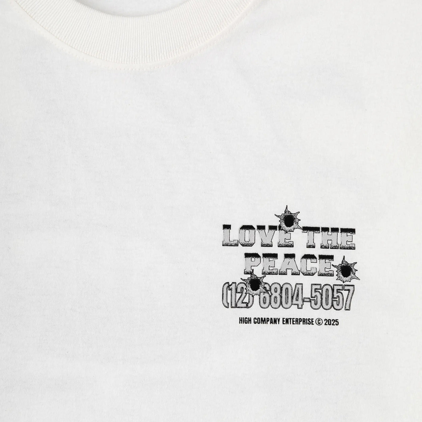 Tee Love The Peace White