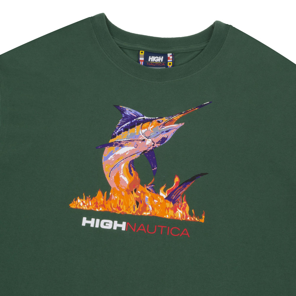 Tee Marlin Green