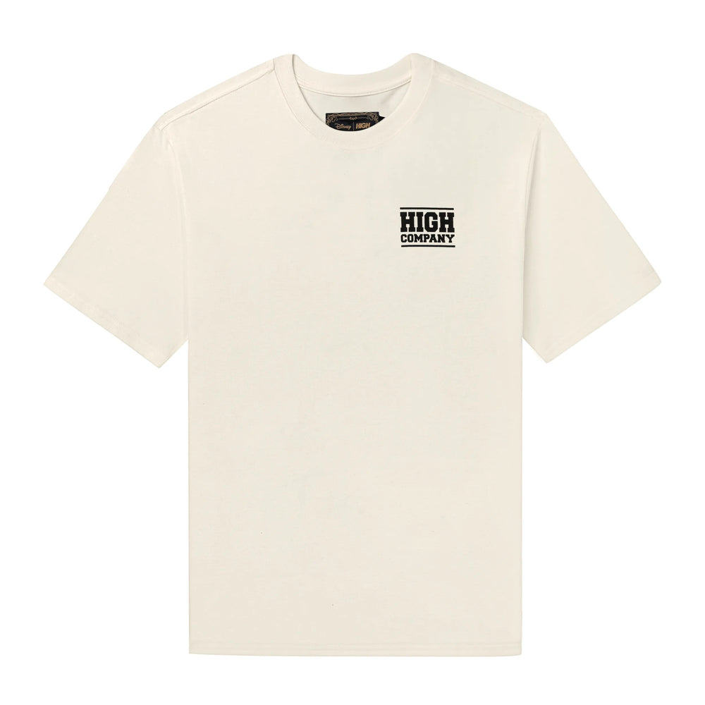 Tee Mickey Script White