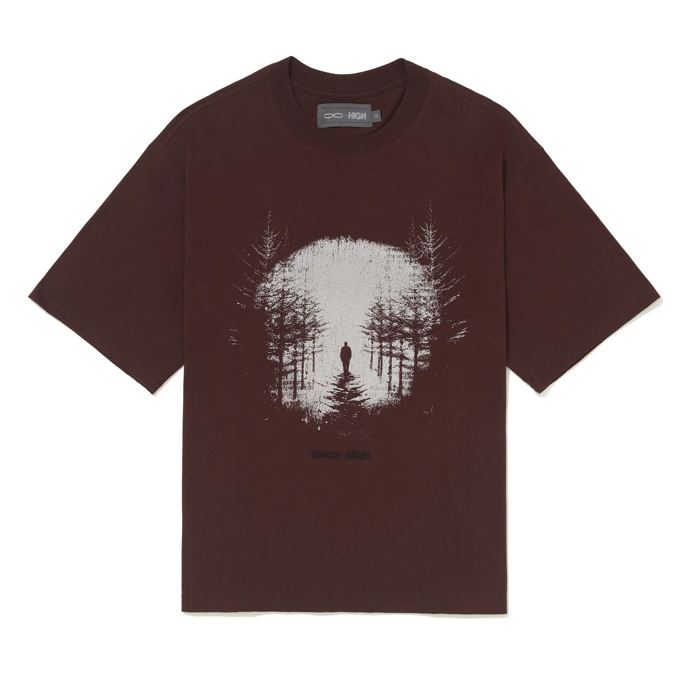Tee QC High Overview Brown