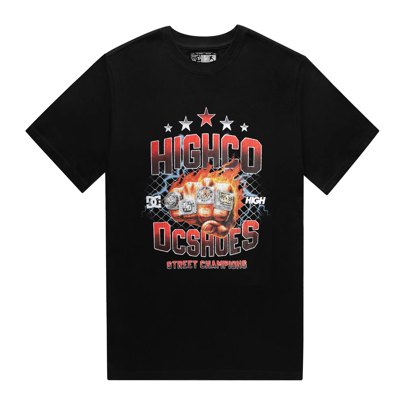 Tee Ring HIGH x DC Black