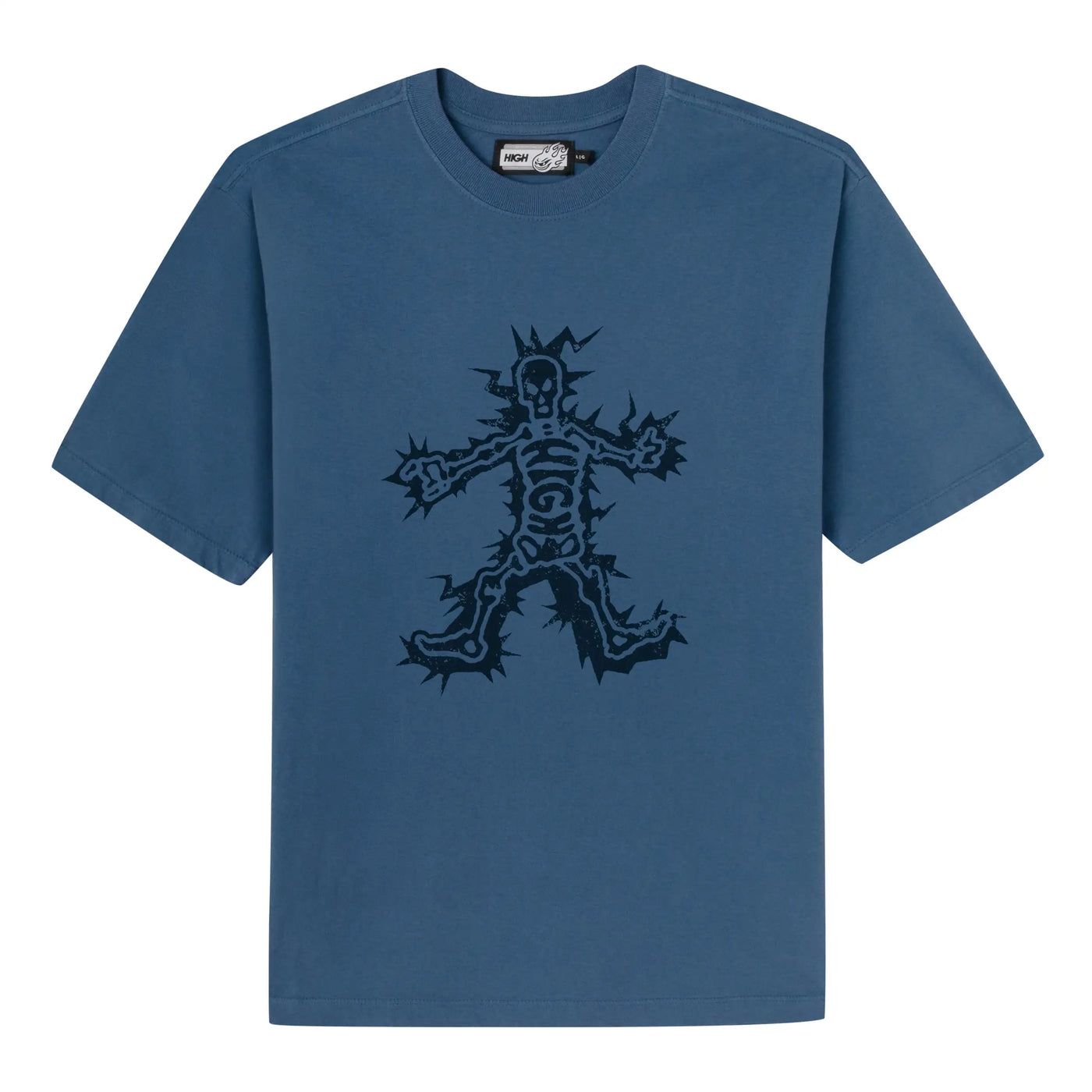 Tee Skull Blue