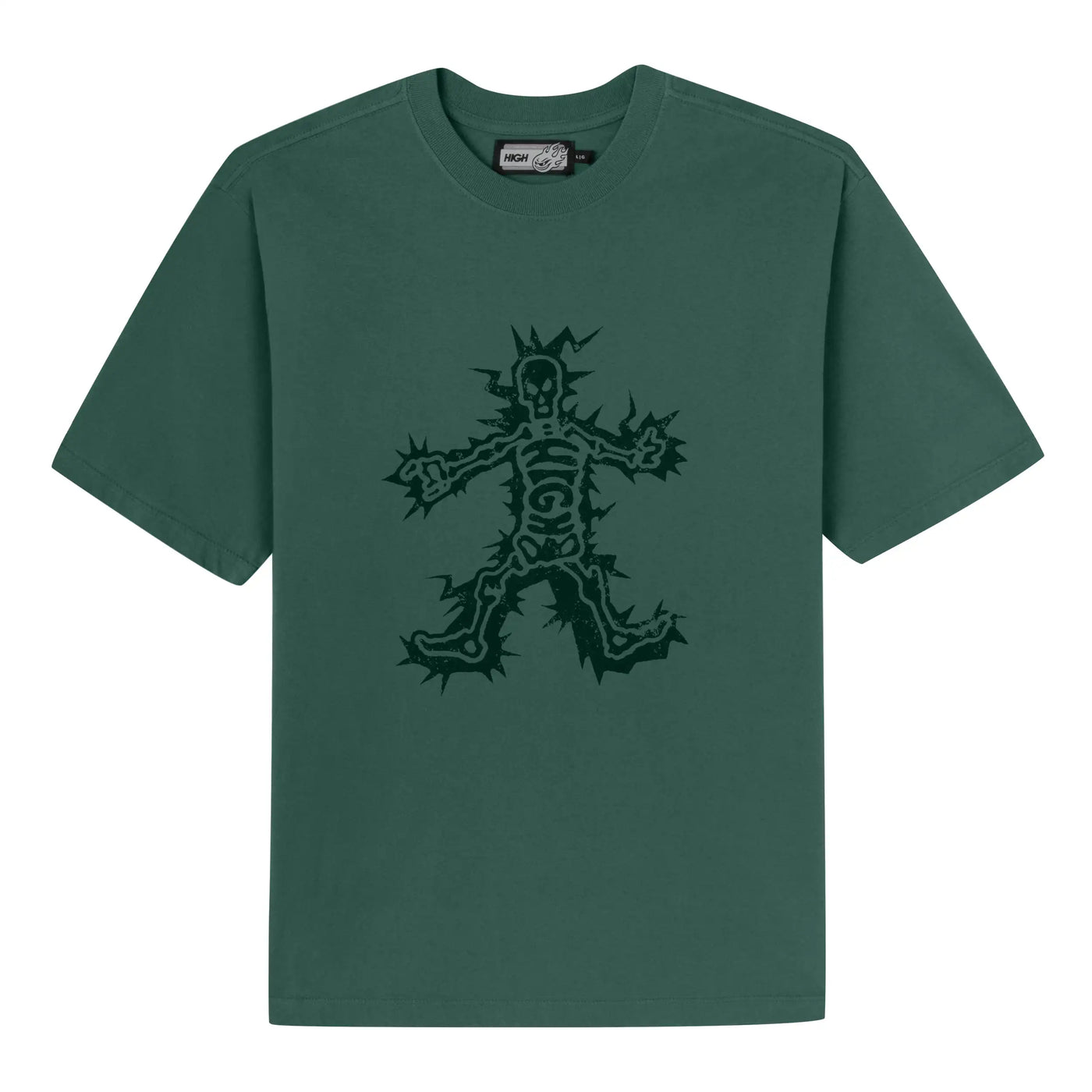 Tee Skull Green