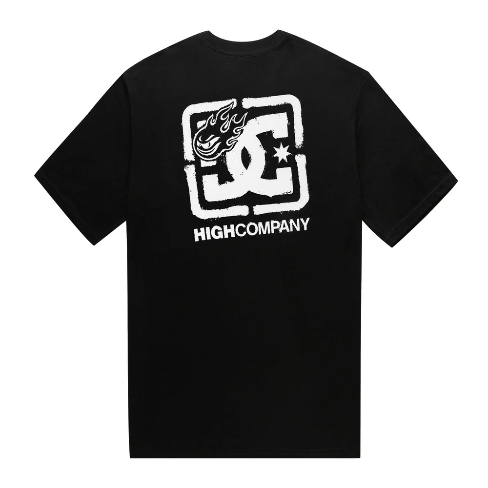 Tee Spray HIGH x DC Black