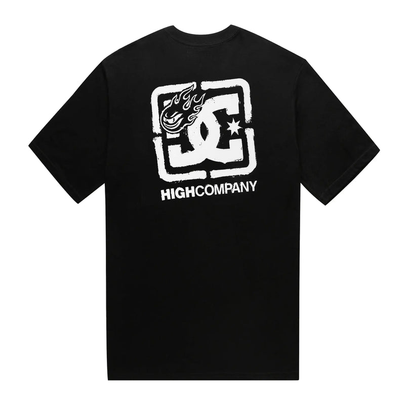 Tee Spray HIGH x DC Black
