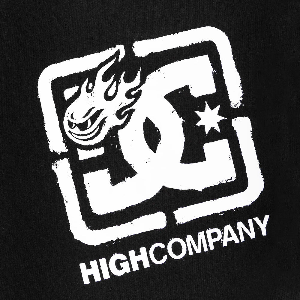 Tee Spray HIGH x DC Black