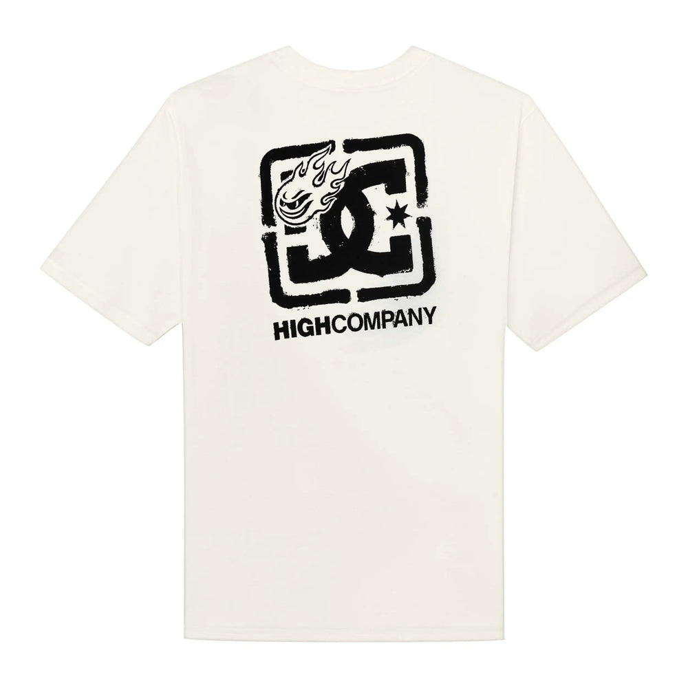 Tee Spray HIGH x DC White