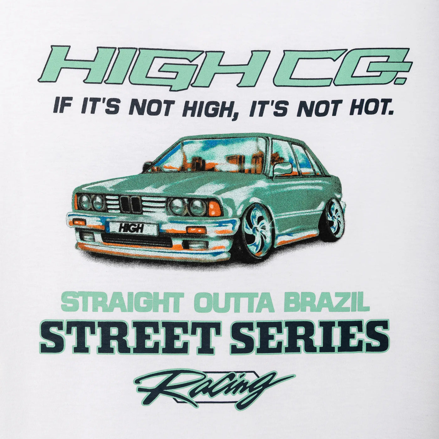 Tee Street Racing White