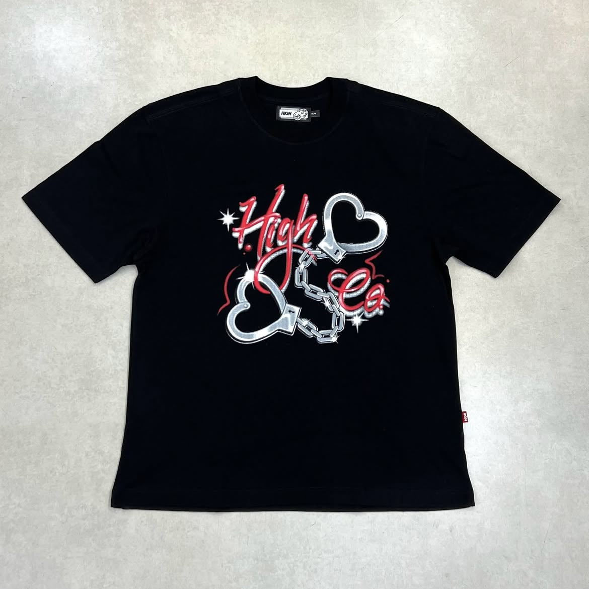 Tee Valentine's Black