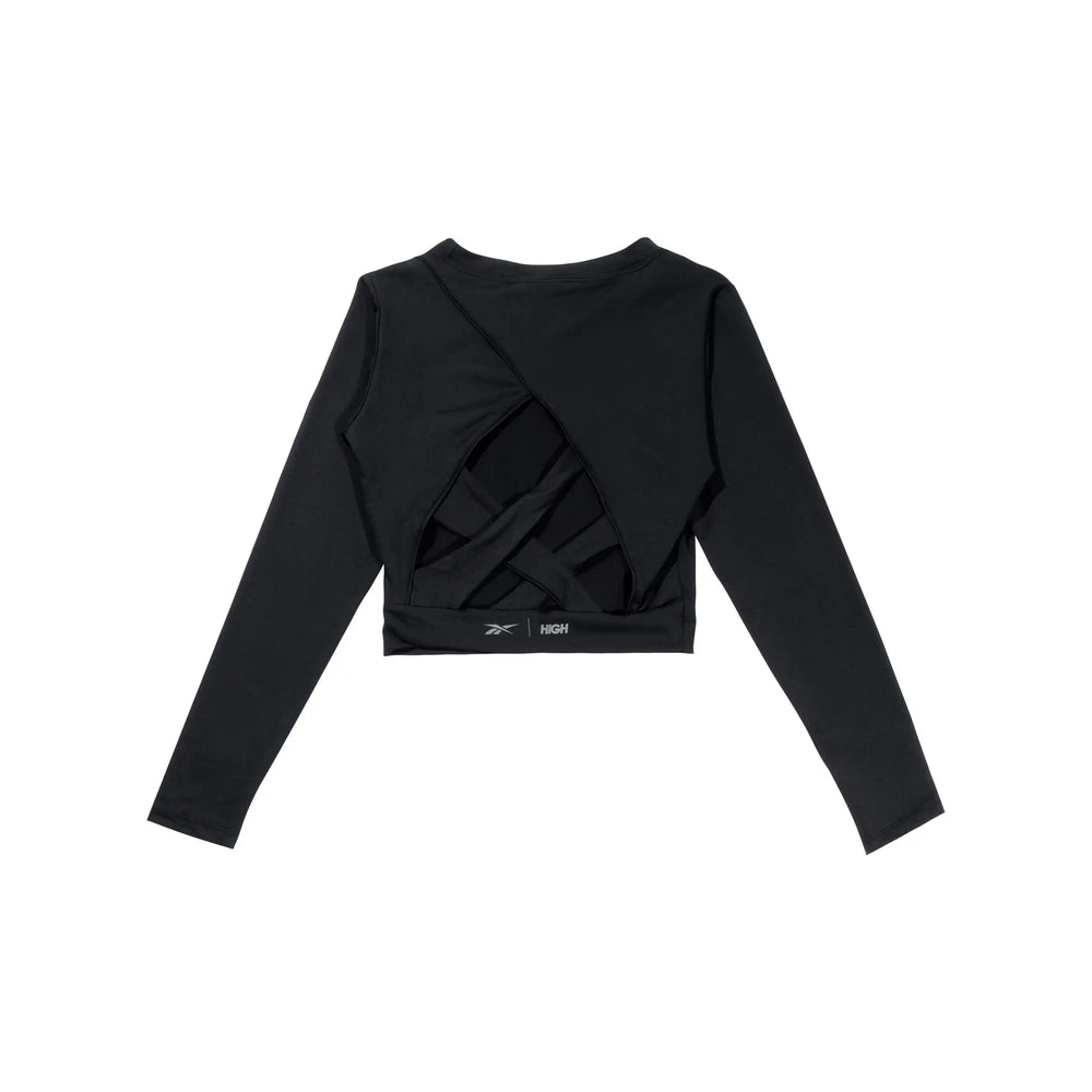 Top High X Reebok Black