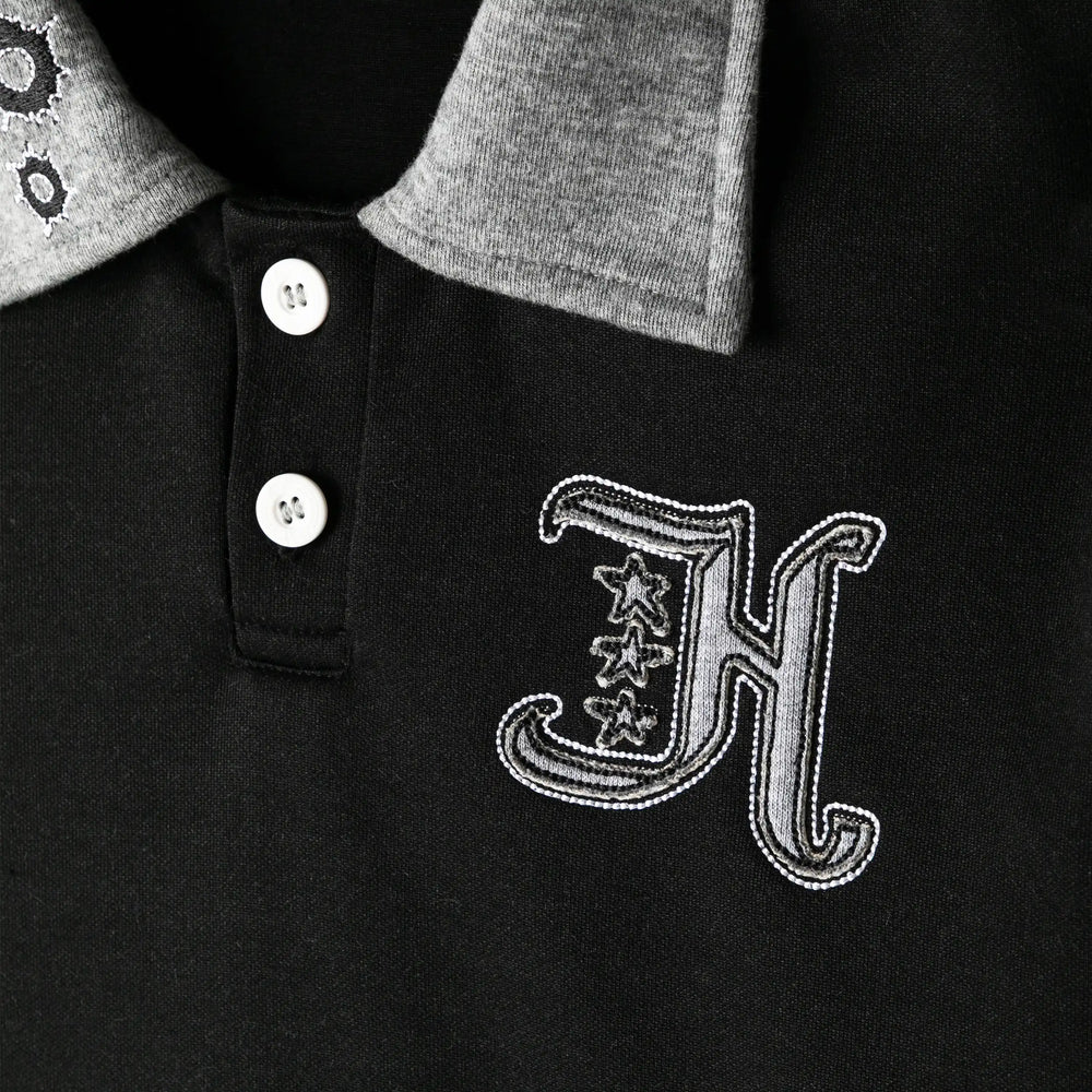 Vintage Polo Shirt Black