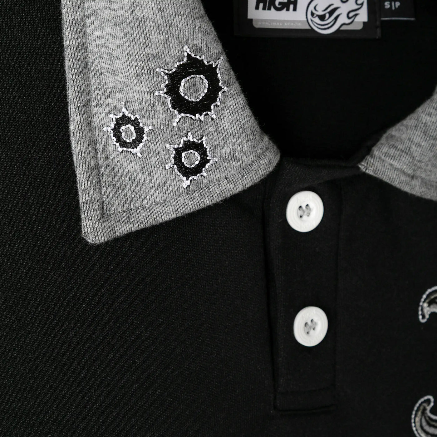 Vintage Polo Shirt Black