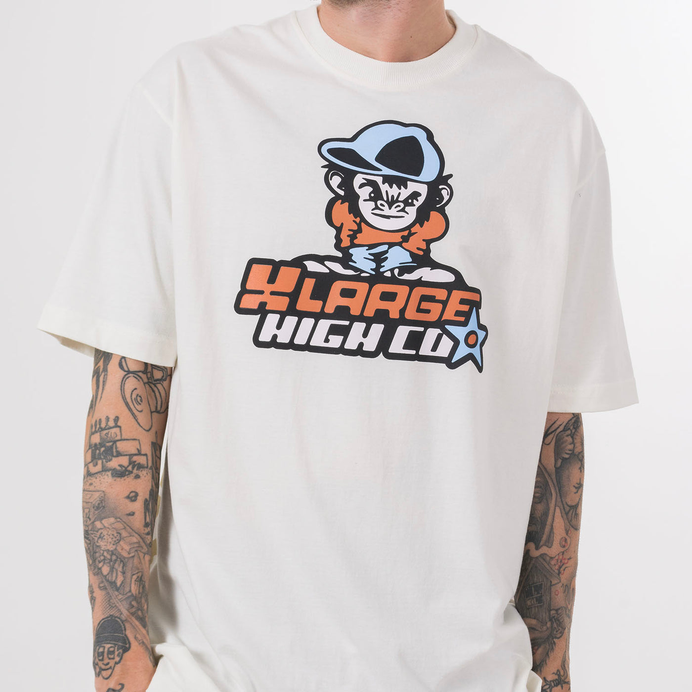 Tee Monkey White