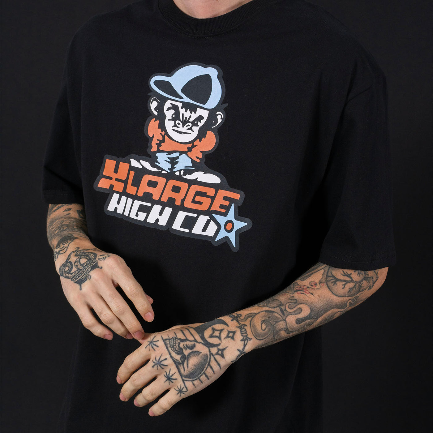 Tee Monkey Black