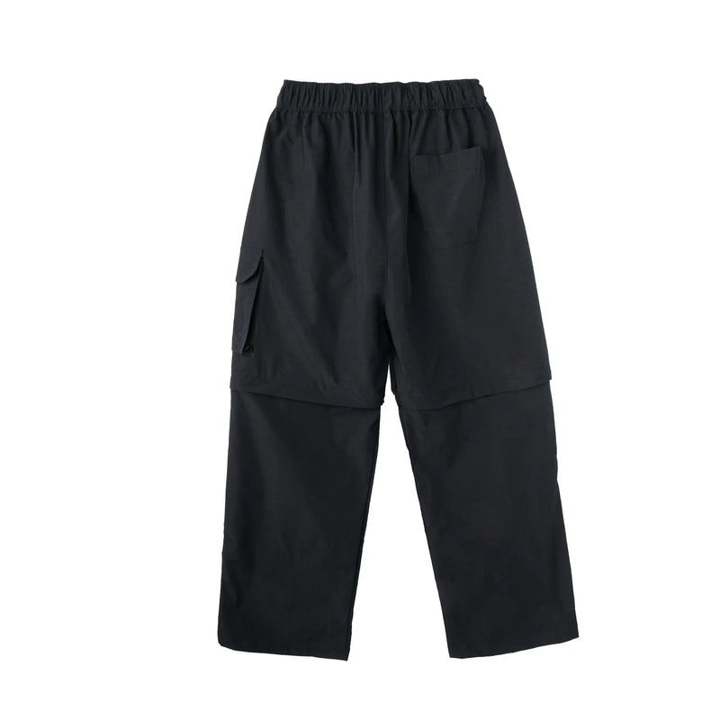 Zip Off Pants Black