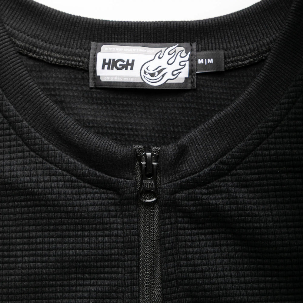 Zipped Cropped Downtown Black