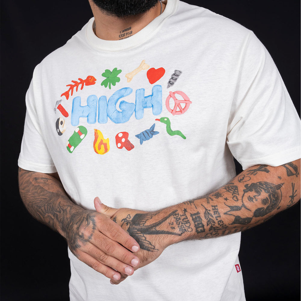 Tee Clay White