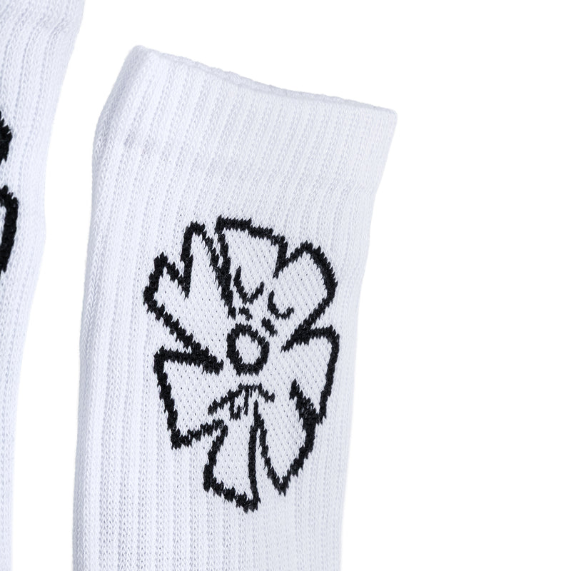 Bloom Long Socks White