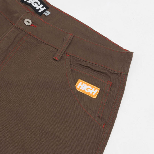 Chino Shorts Colored Brown/Red - Imagem 4