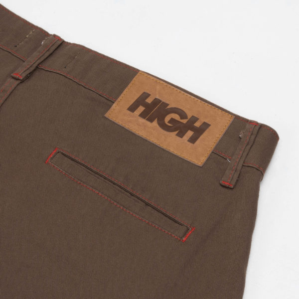 Chino Shorts Colored Brown/Red - Imagem 3