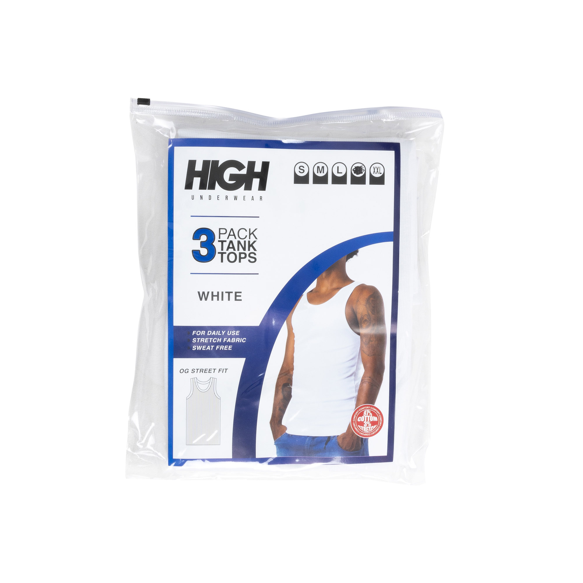 Tank Top Pack White – HIGH Company®