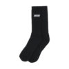 Long Socks Logo Black