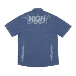 Button Shirt Tribal Logo Jeans