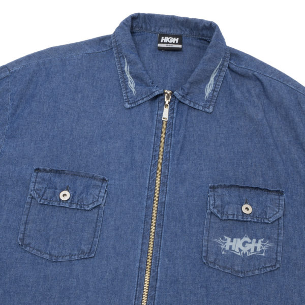 Button Shirt Tribal Logo Jeans - Imagem 4