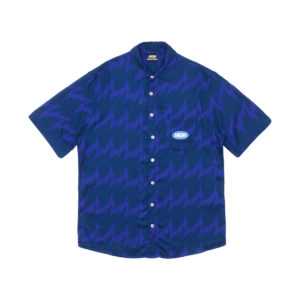 Button Shirt Lightning Blue